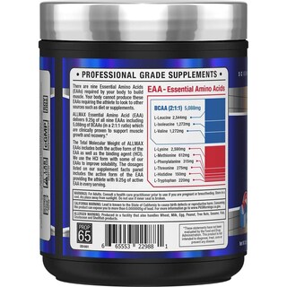 Foto 2 | Foto 2 | Suplemento Allmax Essentials EAA 320 G en Polvo - Venta Internacional