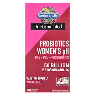 Foto 1 | Foto 1 | Probiótico Garden Of Life Para Mujer, Ph 50 Mil Millones, 30 Cápsulas - Venta Internacional.