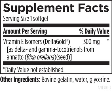 Foto 6 | Foto 6 | Diseños De Suplementos Para La Salud Annatto-e 300 Mg De Tocotrienoles - Venta Internacional.
