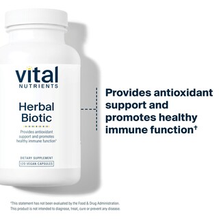 Foto 6 | Foto 6 | Suplemento Vital Nutrients Herbal Biotic 120 Cápsulas - Venta Internacional.
