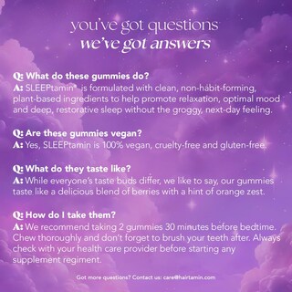 Foto 6 | Foto 6 | Gomitas Para Dormir Hairtamin Sleeptamin Melatonina 5 Mg 60 Veganas - Venta Internacional.