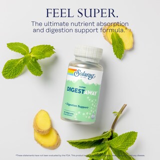 Foto 3 | Foto 3 | Enzimas Digestivas Solaray Super Digestaway 90 Cápsulas Vegetarianas - Venta Internacional.