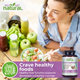 Foto 7 | Foto 7 | Supplement Why Not Natural 5 En 1 Liver Health 120 Cápsulas - Venta Internacional.