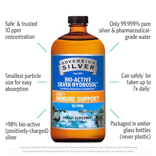 Foto 3 | Foto 3 | Suplemento De Hidrosol De Plata Bioactivo Sovereign Silver 946 Ml - Venta Internacional.