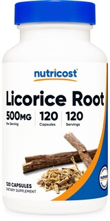 Foto 1 | Foto 1 | Suplemento Nutricost De Raíz De Regaliz 500 Mg 120 Cápsulas - Venta Internacional.