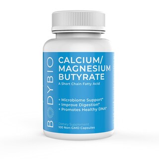 Foto 1 | Foto 1 | Suplemento De Butirato Bodybio Con Calcio Y Magnesio 100 Cápsulas - Venta Internacional.