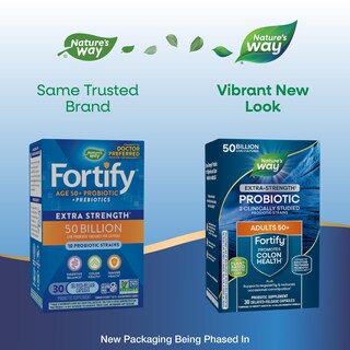 Foto 2 | Foto 2 | Suplemento Probiótico Nature's Way Fortify Extra Strength 50+ - Venta Internacional.