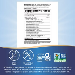 Foto 5 | Foto 5 | Suplemento Probiótico Nature's Way Fortify Extra Strength 50+ - Venta Internacional.
