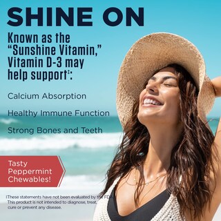 Foto 4 | Foto 4 | Suplemento Kal De Vitamina D3, 5000 Ui, 125 Mcg, Masticables - Venta Internacional.