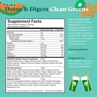 Foto 4 | Foto 4 | Suplemento Amazing Grass Greens Superfood Detox & Digest - Venta Internacional.
