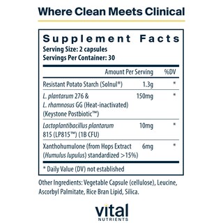 Foto 2 | Foto 2 | Suplemento Vital Nutrients Glp-1 Complete 60 Cápsulas - Venta Internacional.