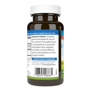 Foto 3 | Foto 3 | Suplemento Carlson Gamma E-gems Gamma Tocoferol 465 Mg - Venta Internacional.