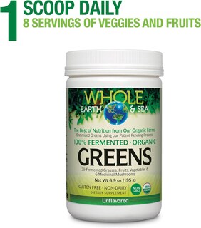 Foto 3 | Foto 3 | Complemente Las Verduras Fermentadas De La Tierra Entera Y El Mar De Natural Factors - Venta Internacional.
