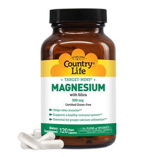 Foto 1 | Foto 1 | Suplemento Country Life Target-mins Magnesio 300 Mg 120 Cápsulas - Venta Internacional.