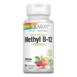 Foto 1 | Foto 1 | Suplemento Solaray, Metil B12, Limón, 5000 Mcg, 60 Unidades - Venta Internacional.