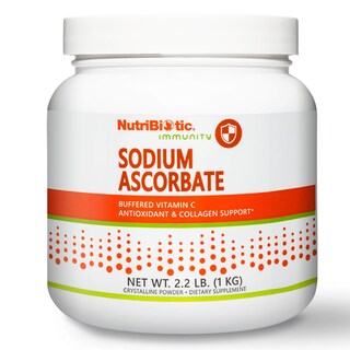 Foto 1 | Foto 1 | Vitamina C En Polvo Nutribiotic, Ascorbato De Sodio, 1 Kg - Venta Internacional.