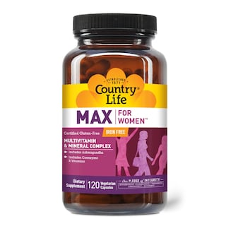 Foto 1 | Foto 1 | Suplemento Country Life Max Para Mujer 120 Cápsulas Veganas - Venta Internacional.