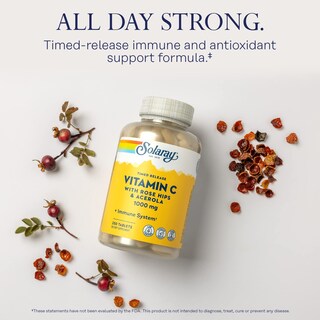 Foto 3 | Foto 3 | Suplemento Solaray De Vitamina C Con Escaramujo Y Acerola 1000 Mg - Venta Internacional.