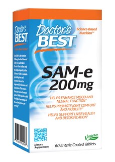 Foto 1 | Foto 1 | Suplemento Doctor's Best, Tabletas Sam-e, 200 Mg, 60 Unidades - Venta Internacional.