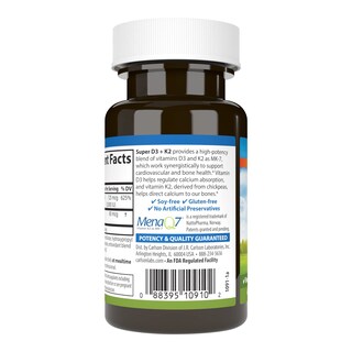 Foto 3 | Foto 3 | Suplemento Carlson Super D3 + K2 125 Mcg De Vitamina D3 90 Mcg De K2 - Venta Internacional.