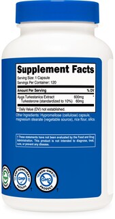Foto 4 | Foto 4 | Suplemento Dietético Nutricost Turkesterone 600 Mg 120 Cápsulas - Venta Internacional.