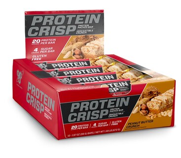 Foto 1 | Foto 1 | Protein Snack Bar Bsn Protein Crisp Mantequilla De Cacahuete 20 G X12 - Venta Internacional.
