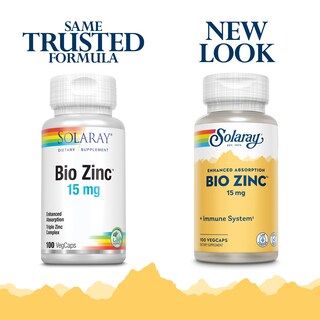 Foto 3 | Foto 3 | Suplemento Solaray Bio Zinc, 15 Mg, Complejo Triple De Zinc, 100 Cápsulas Vegetales - Venta Internacional.
