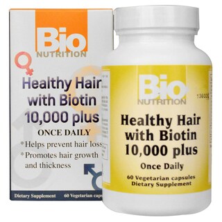 Foto 1 | Foto 1 | Suplemento Dietético Bio Nutrition Biotina 10 Mg 60 Cápsulas Vegetales - Venta Internacional.