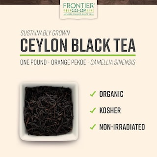Foto 2 | Foto 2 | Té Frontier Co-op Orgánico 1 Kg a Granel - Venta Internacional