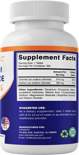 Foto 5 | Foto 5 | Tabletas De Sal, Cloruro De Sodio Vitamático, 1000 Mg, 365 Tabletas - Venta Internacional.