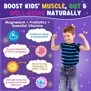 Foto 6 | Foto 6 | Magnesio Lilicare para Niños con Omega 3 60 Gomitas - Venta Internacional