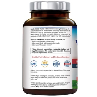 Foto 4 | Foto 4 | Suplemento Vitamina B12 Innate Vitality 5000 Mcg 90 Comprimidos - Venta Internacional