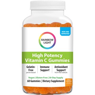 Foto 1 | Foto 1 | Suplemento Gomoso Rainbow Light, Vitamina C De Alta Potencia, 250 Mg - Venta Internacional.