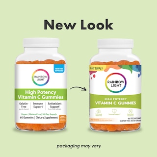 Foto 2 | Foto 2 | Suplemento Gomoso Rainbow Light, Vitamina C De Alta Potencia, 250 Mg - Venta Internacional.