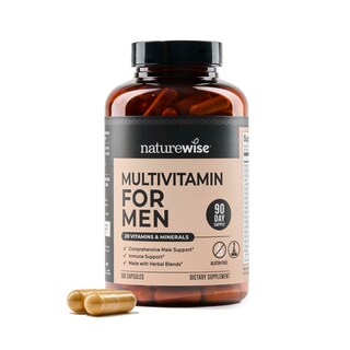 Foto 1 | Foto 1 | Multivitamínico Naturewise Para Hombres De Apoyo Diario, 180 Cápsulas - Venta Internacional.