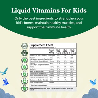 Foto 3 | Foto 3 | Multivitamínico Líquido Natures Craft Para Apoyar La Inmunidad De Los Niños - Venta Internacional.