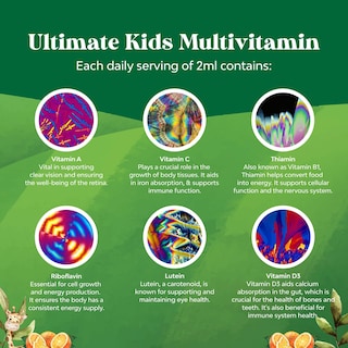 Foto 5 | Foto 5 | Multivitamínico Líquido Natures Craft Para Apoyar La Inmunidad De Los Niños - Venta Internacional.