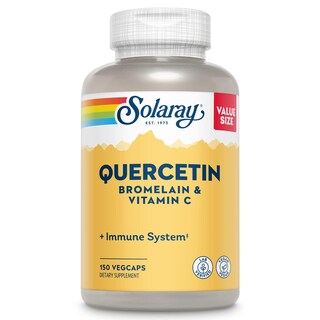 Foto 1 | Foto 1 | Suplemento Solaray: Quercetina, Bromelina Y Vitamina C, 150 Cápsulas Vegetales - Venta Internacional.