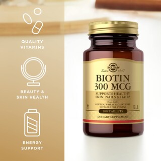 Foto 4 | Foto 4 | Suplemento Solgar Biotina 300 Mcg 100 Tabletas X3 - 300 Porciones - Venta Internacional.
