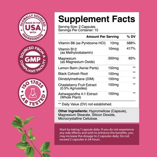 Foto 3 | Foto 3 | Supplement Natures Craft Advanced Pms Support Women 30 Cápsulas - Venta Internacional.