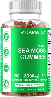 Foto 1 | Foto 1 | Suplemento Vitamático De Gomitas Irlandesas De Musgo Marino, 3000 Mg, 60% Veganas - Venta Internacional.