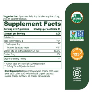 Foto 2 | Foto 2 | Suplemento Megafood Vitamin B12 Energy 70 Gomitas - Venta Internacional