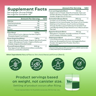 Foto 5 | Foto 5 | Suplemento Bloom Nutrition, Verduras Y Superalimentos: Fresa Y Kiwi - Venta Internacional.