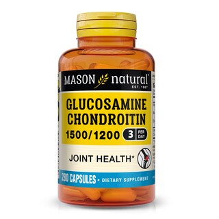Foto 1 | Foto 1 | Suplemento Mason Natural, Glucosamina Y Condroitina 1500/1200, 280 Cápsulas - Venta Internacional.