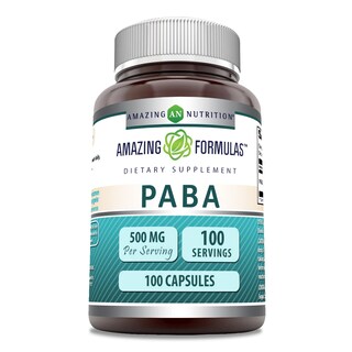 Foto 1 | Foto 1 | Suplemento Amazing Formulas Paba 500 Mg 100 Cápsulas - Venta Internacional.