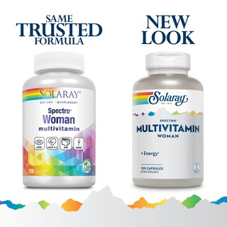 Foto 2 | Foto 2 | Suplemento Multivitamínico Solaray Spectro 120 Comprimidos Para Mujer - Venta Internacional.