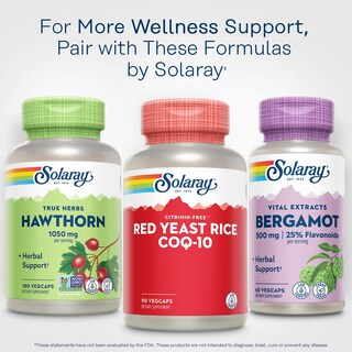Foto 6 | Foto 6 | Suplemento Solaray De Arroz De Levadura Roja Con Coq10 Y Niacina 90 Cápsulas Vegetales - Venta Internacional.