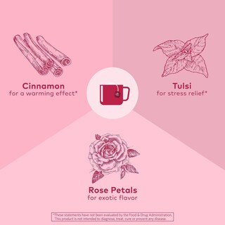 Foto 4 | Foto 4 | Bolsitas De Té Tea Organic India Tulsi Con Canela Y Rosa, 18 Bolsas X 3 Paquetes - Venta Internacional.