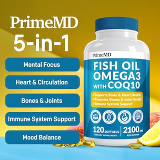 Foto 2 | Foto 2 | Suplemento Aceite de Pescado Primemd Omega 3 120 Cápsulas - Venta Internacional