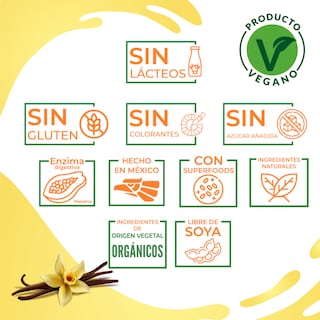 Foto 4 | Foto 4 | Proteína Vegana sabor Vainilla. Nutrasien100. Sin azúcar. Fácil digestión. Ideal hombres y mujeres. 500 g - 17 porciones.